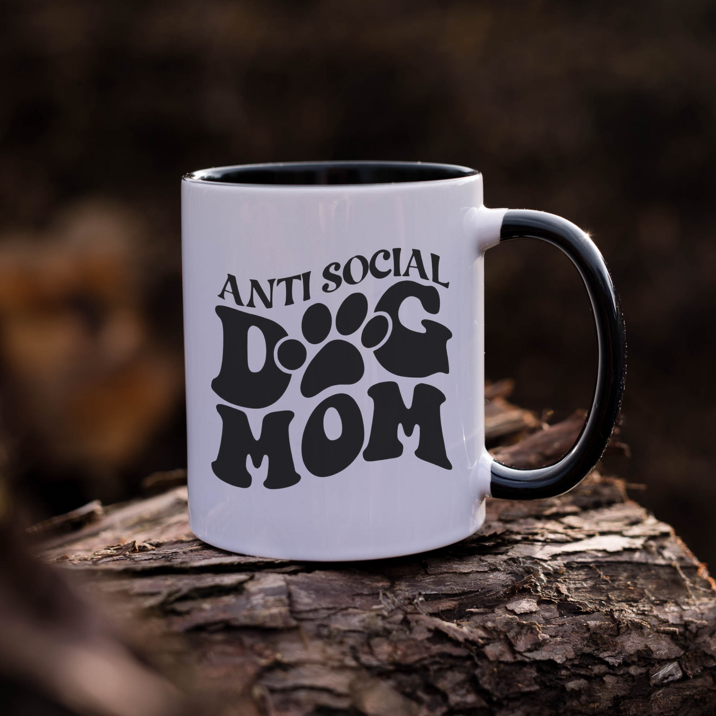 'anti social dog mom'