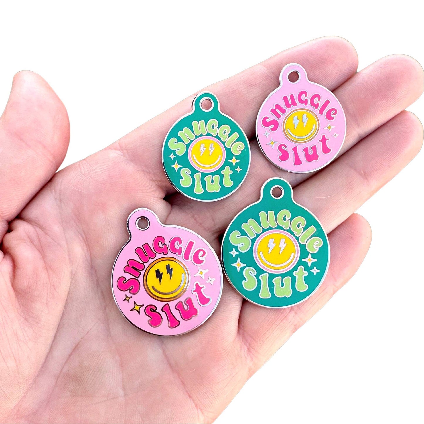 "Snuggle Slut" Dog tag