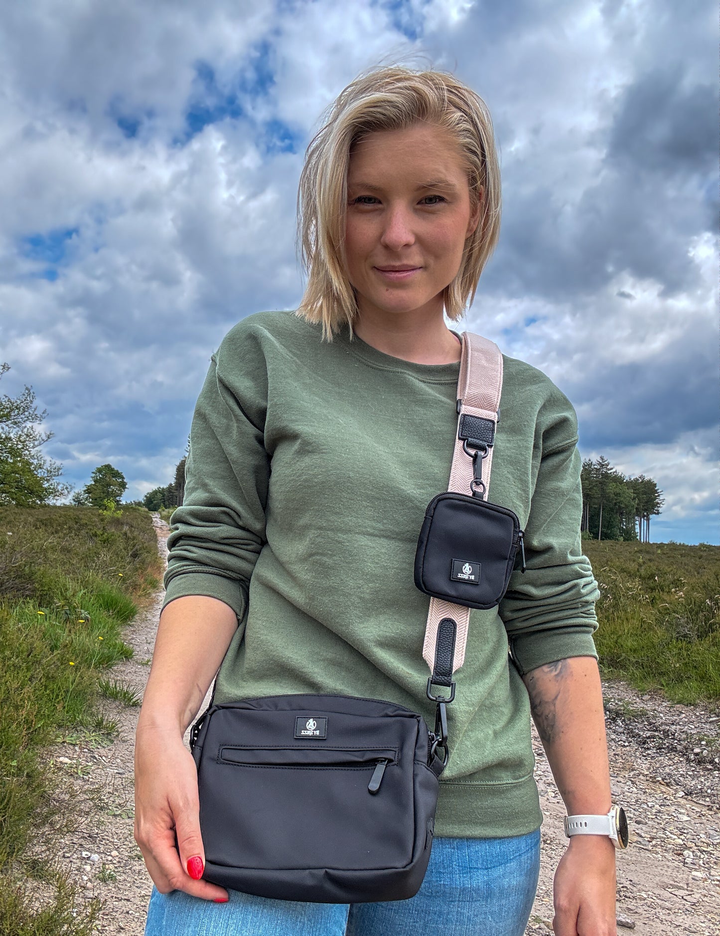 Dog walking bag