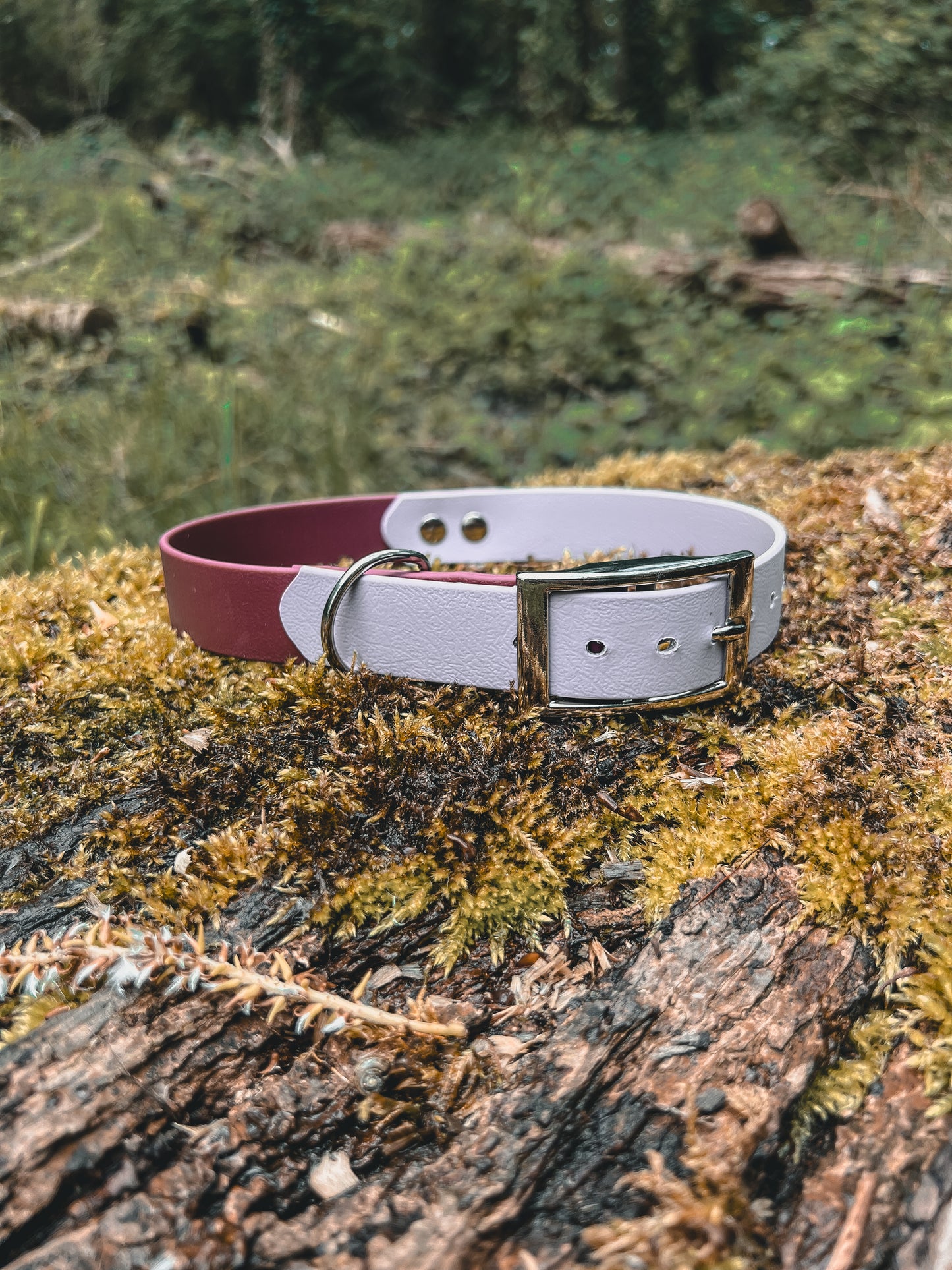 Klassieke halsband 'two tone'