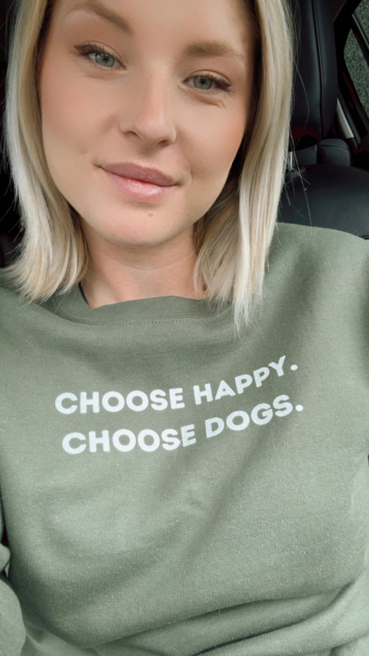 Choose happy, Choose dog