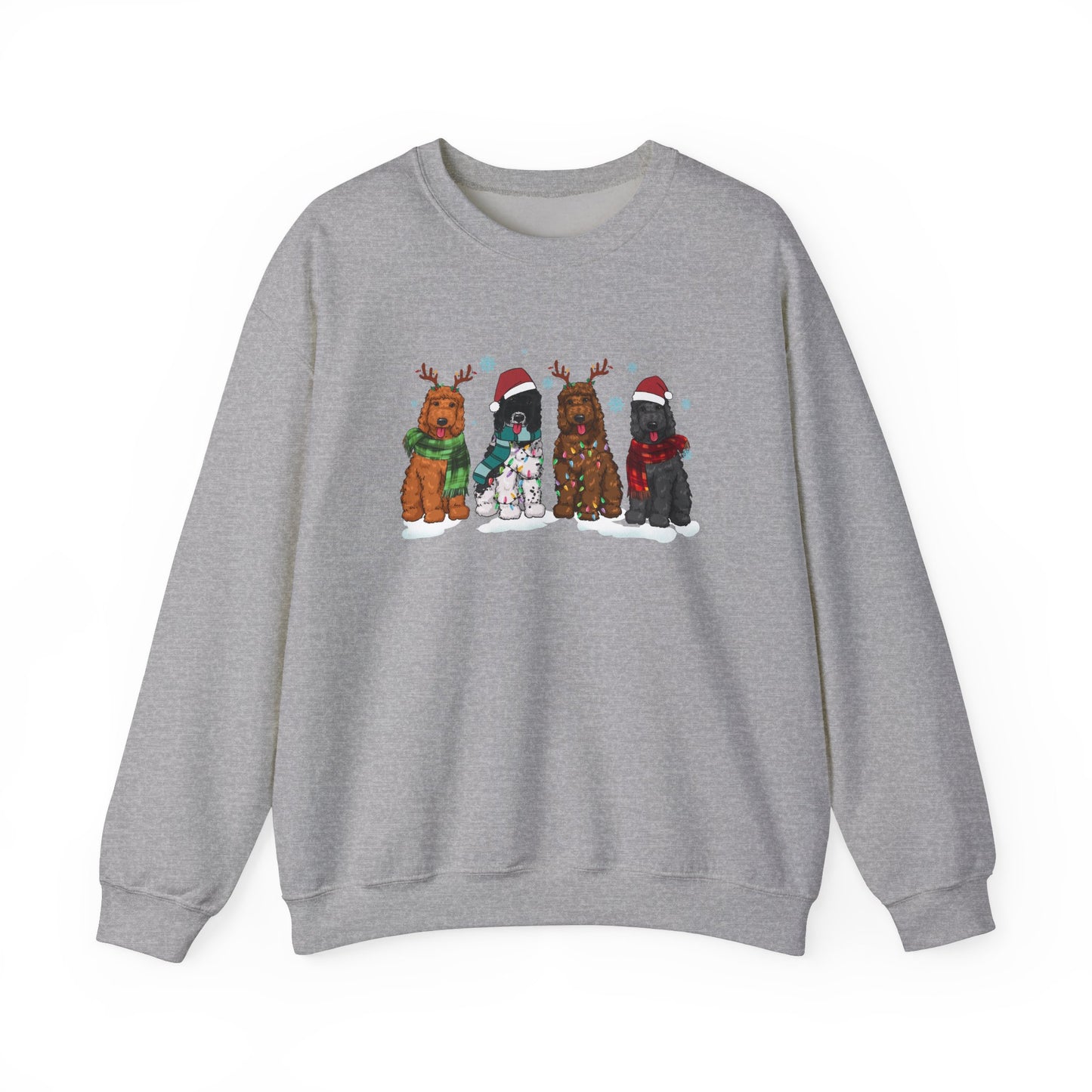 Christmas Doodle Dogs sweatshirt