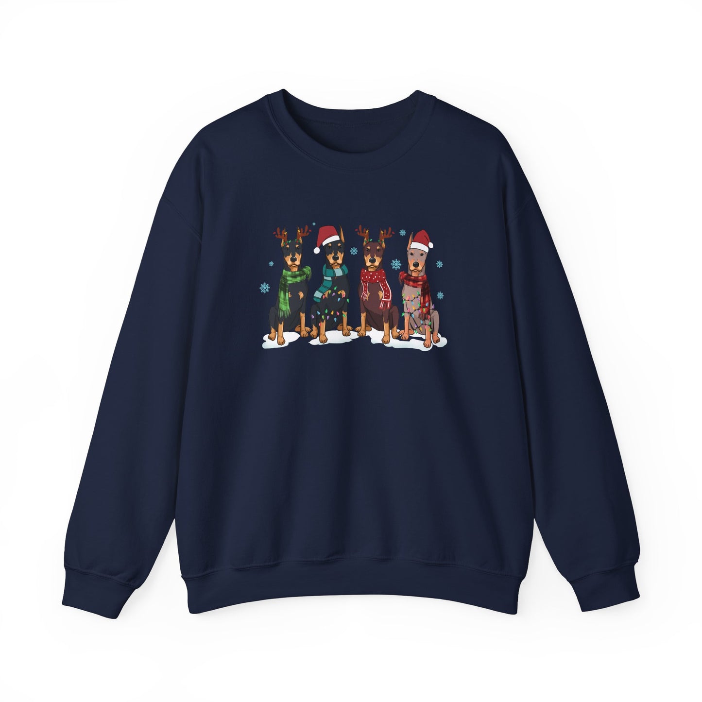 Christmas Dobberman sweatshirt