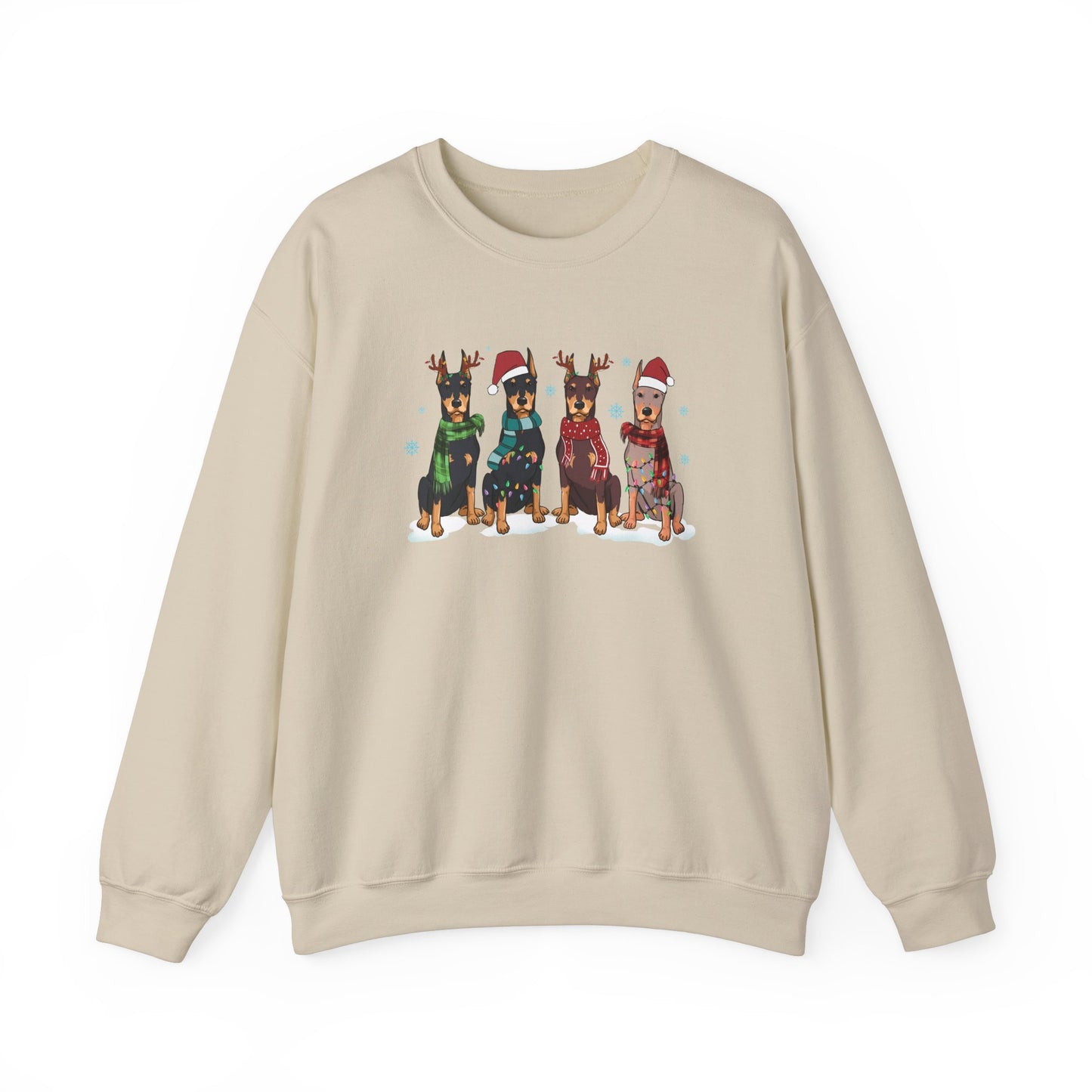 Christmas Dobberman sweatshirt