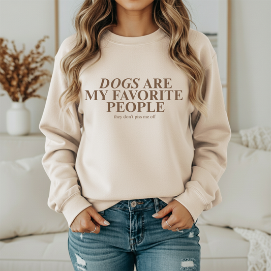 Dogs Are My Favorite People Sweater