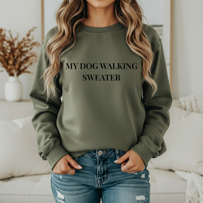 My Dog Walking Sweater