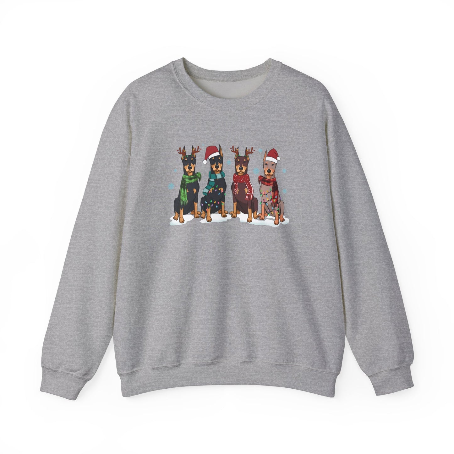 Christmas Dobberman sweatshirt