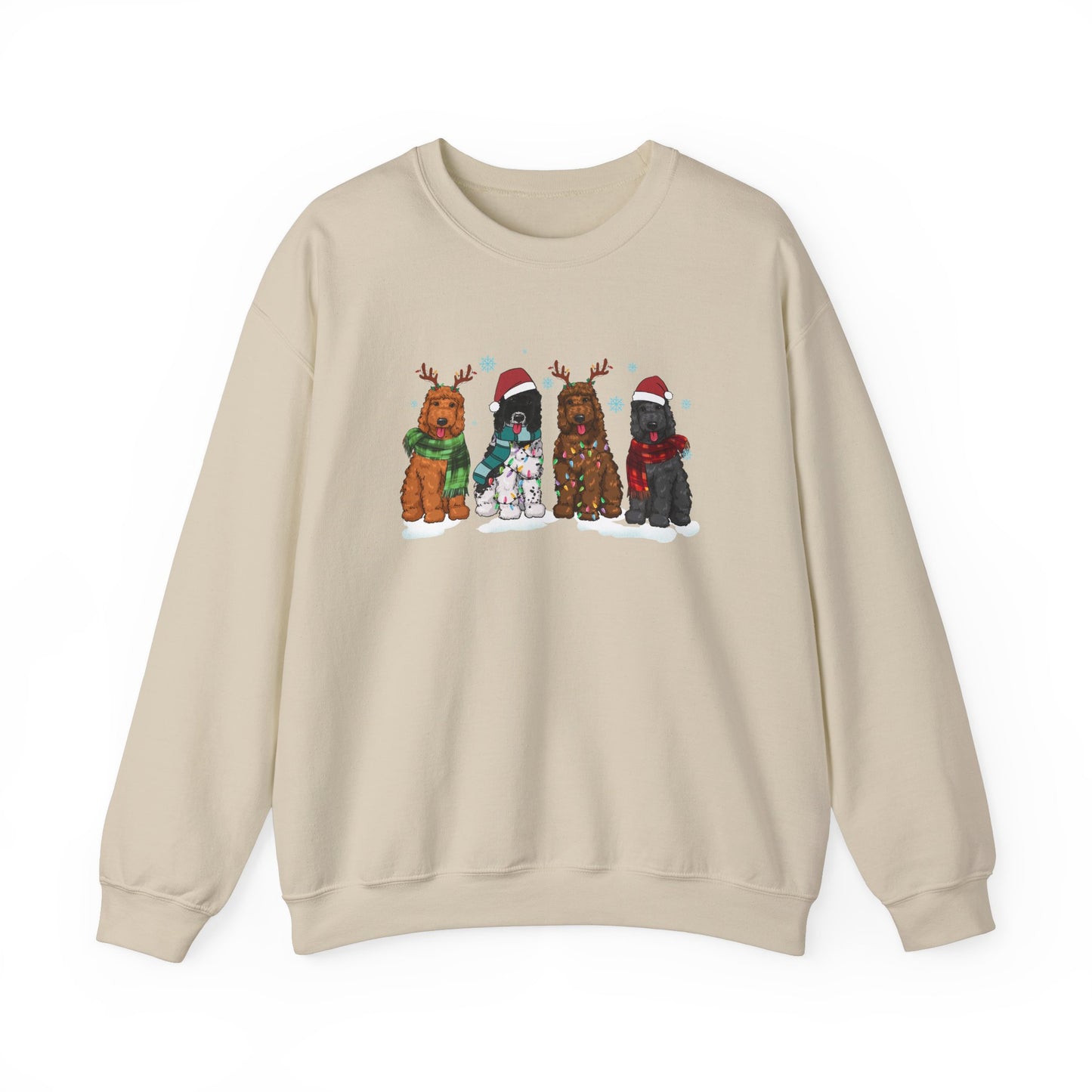 Christmas Doodle Dogs sweatshirt