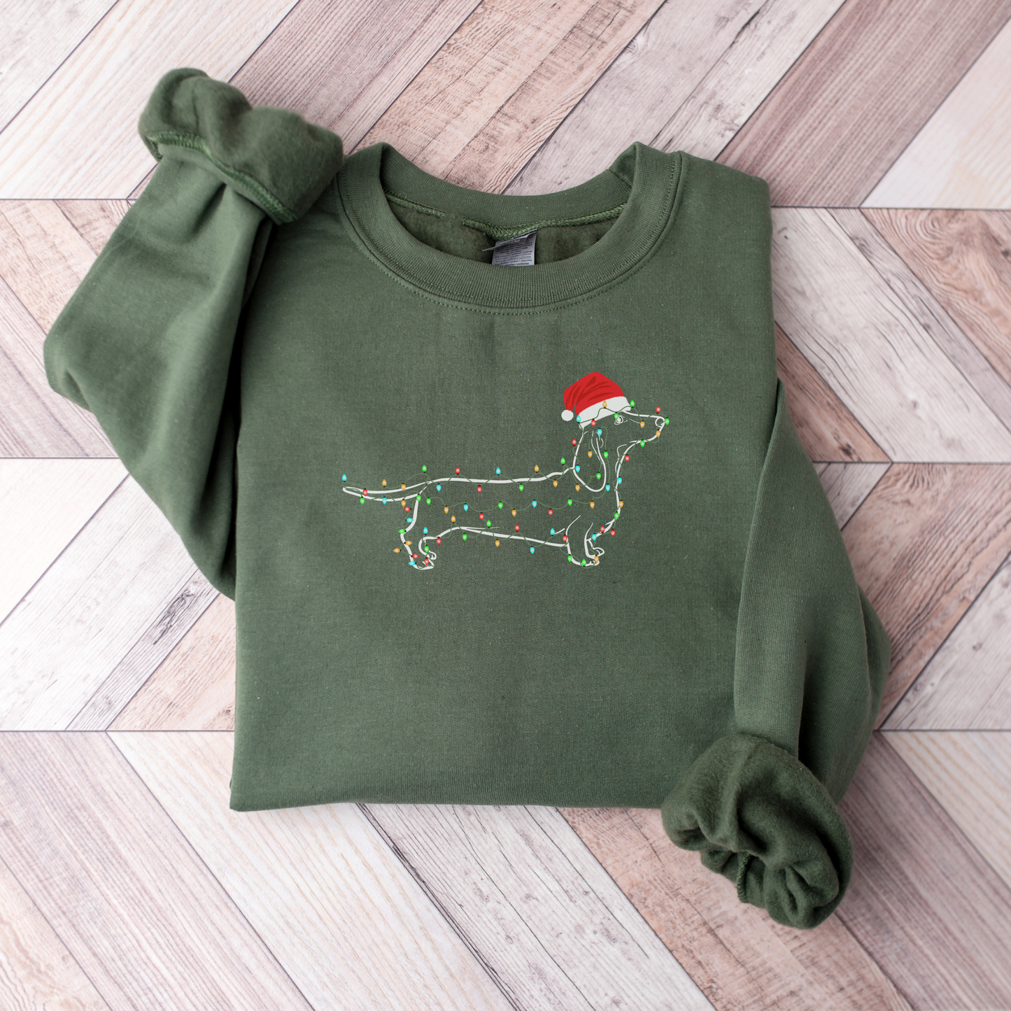 Teckel kerst sweater