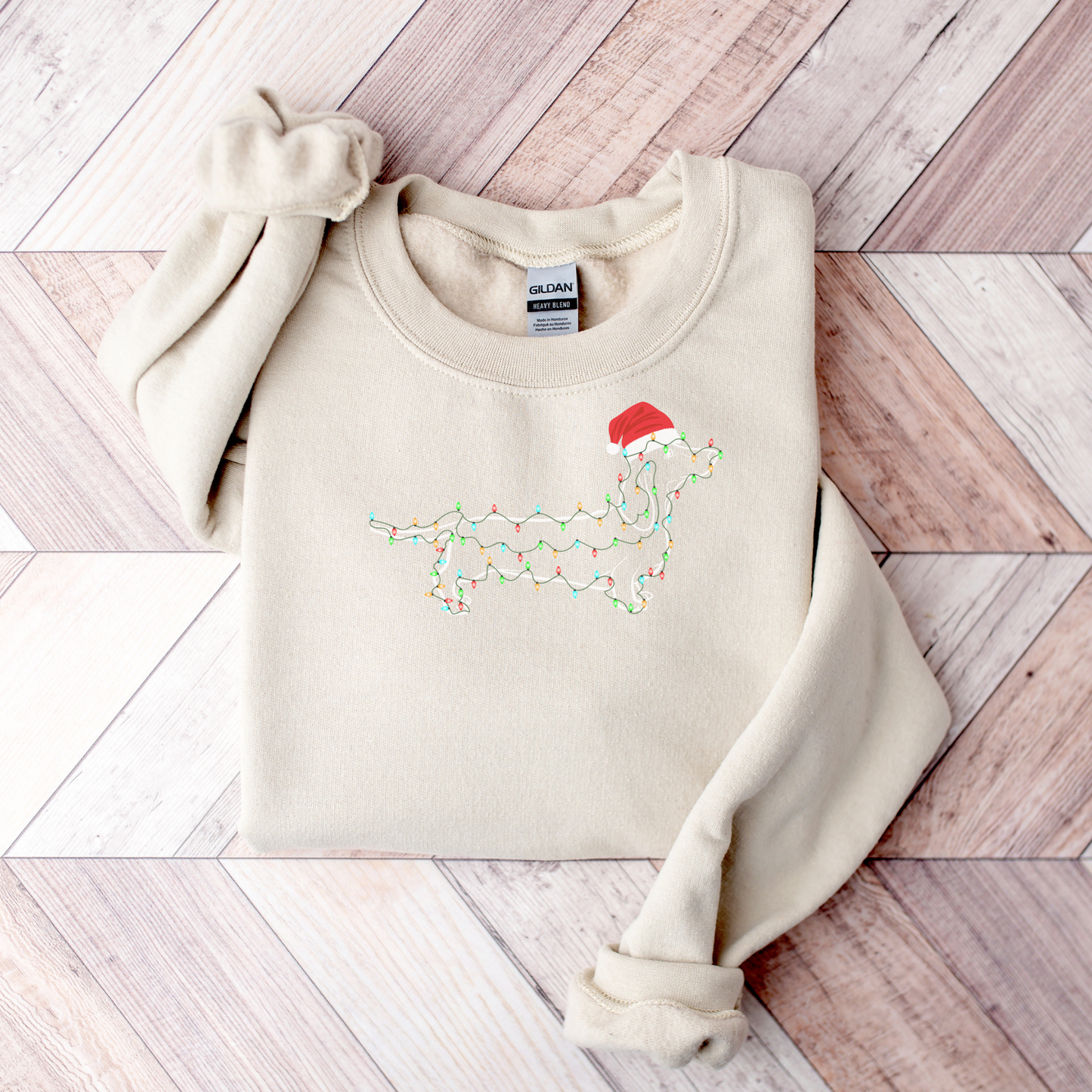 Teckel kerst sweater