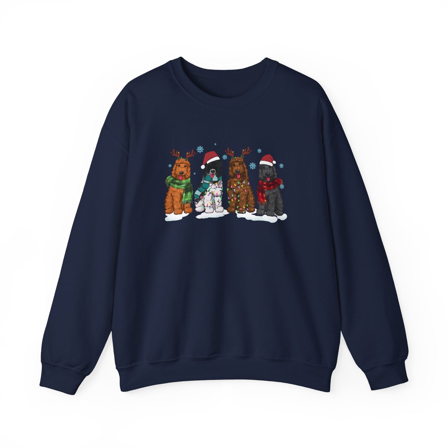 Christmas Doodle Dogs sweatshirt