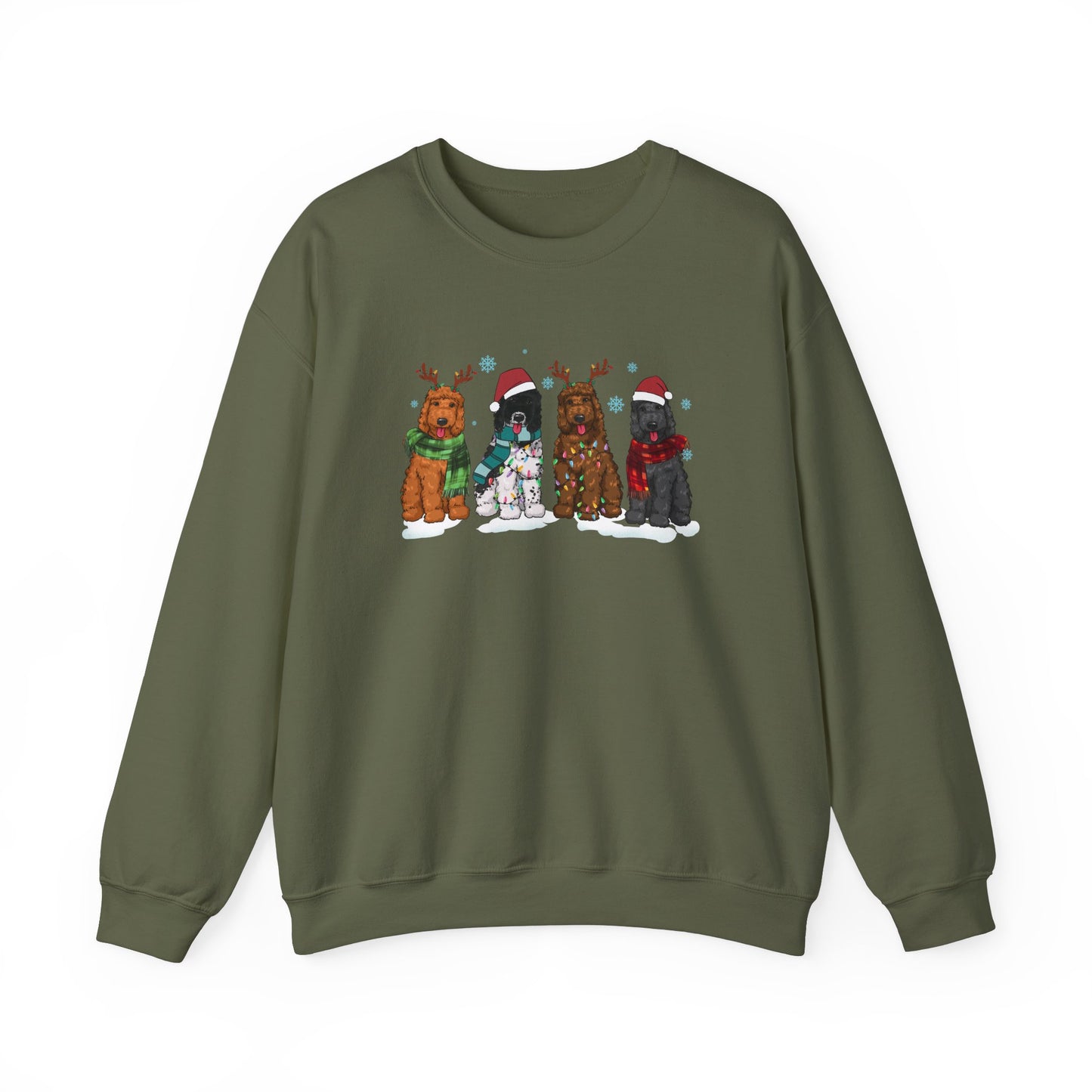 Christmas Doodle Dogs sweatshirt