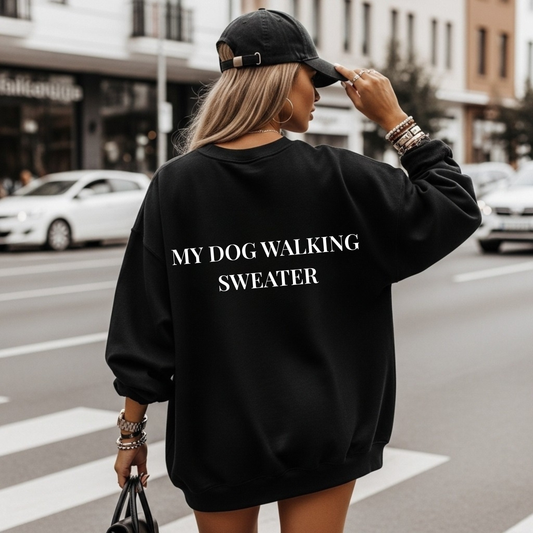 My Dog Walking Sweater