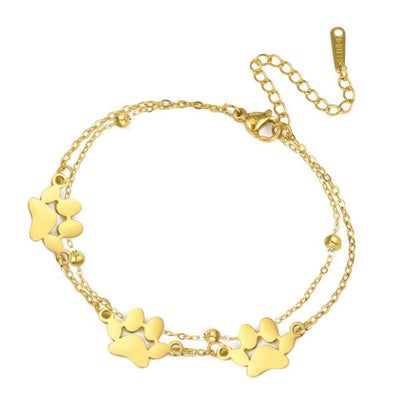 Armband 3 hondenpootjes