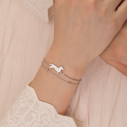 Armband Teckel