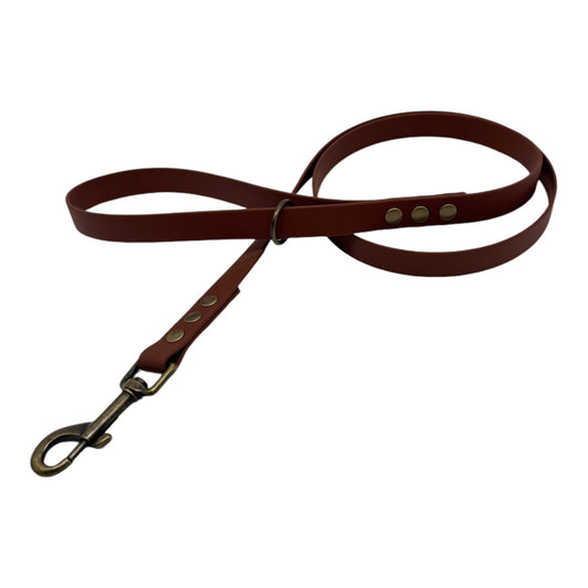 standaard leiband - brown - 120cm, 19mm