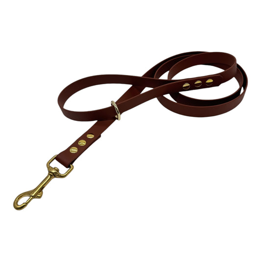 standaard leiband - brown - 150cm, 19mm